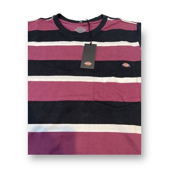 Dickies Striped Crop Top Size Extra Large - Picture 2 of 4